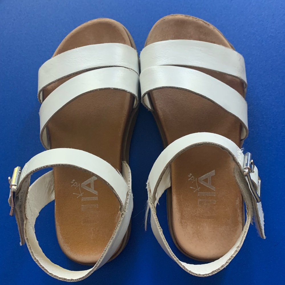 MIA girls white sandals